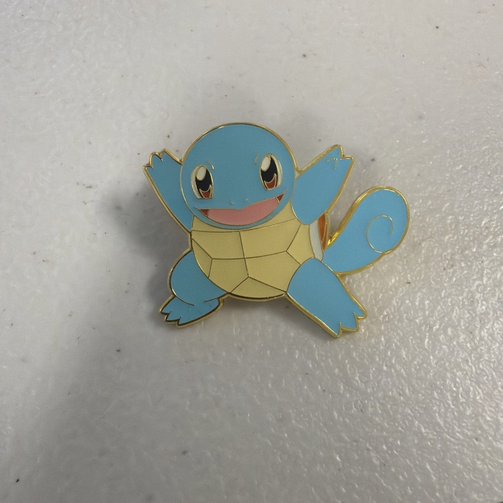 Pokemon TCG Squirtle Enamel Pin Official Nintendo Collectible Lapel Badge